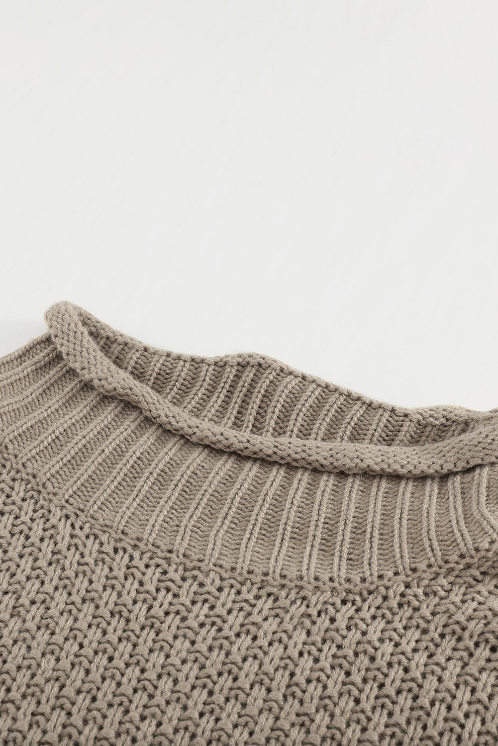 Women's Fashion Cable Knit Turtleneck Sweater Casual Thick Tops Long Sleeve Pullover