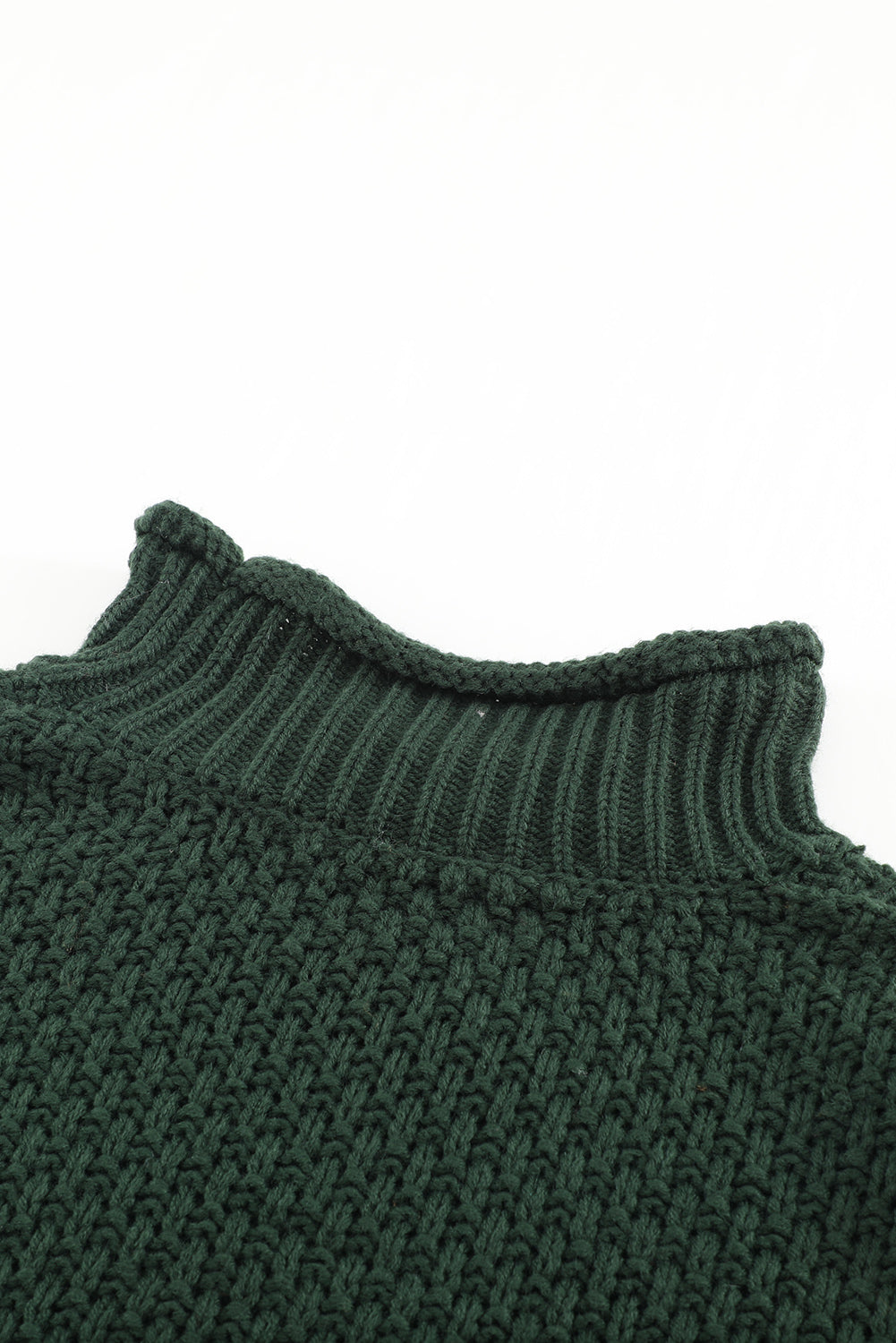 Women's Fashion Cable Knit Turtleneck Sweater Casual Thick Tops Long Sleeve Pullover