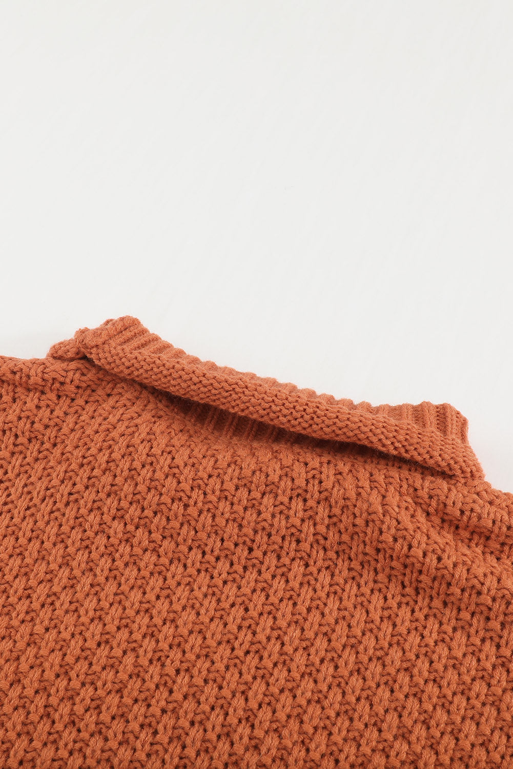 Women's Fashion Cable Knit Turtleneck Sweater Casual Thick Tops Long Sleeve Pullover