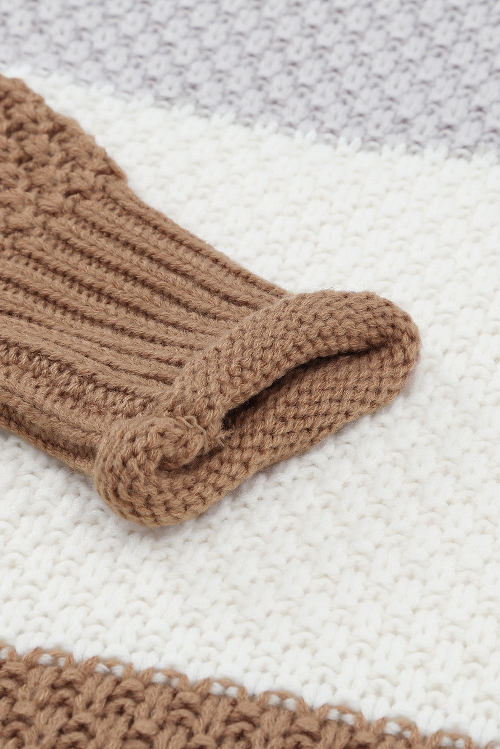 Women's Fashion Cable Knit Turtleneck Sweater Casual Thick Tops Long Sleeve Pullover