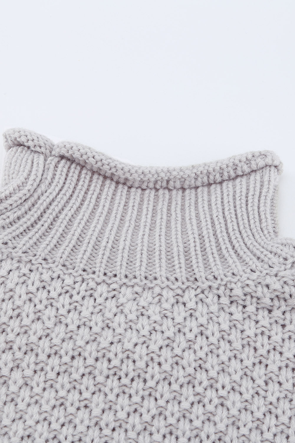 Women's Fashion Cable Knit Turtleneck Sweater Casual Thick Tops Long Sleeve Pullover