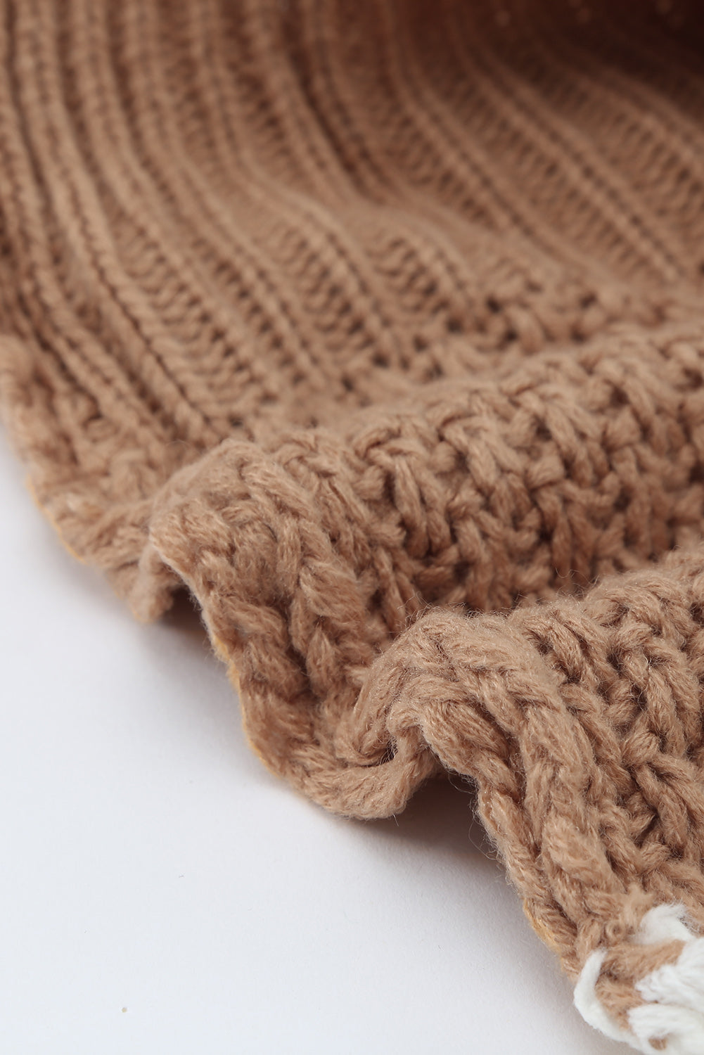 Women's Fashion Cable Knit Turtleneck Sweater Casual Thick Tops Long Sleeve Pullover