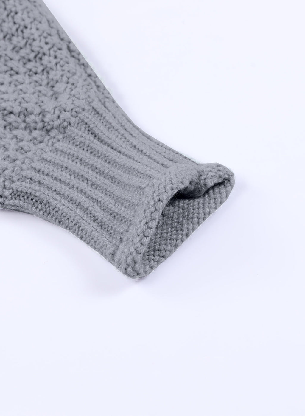 Women's Fashion Cable Knit Turtleneck Sweater Casual Thick Tops Long Sleeve Pullover