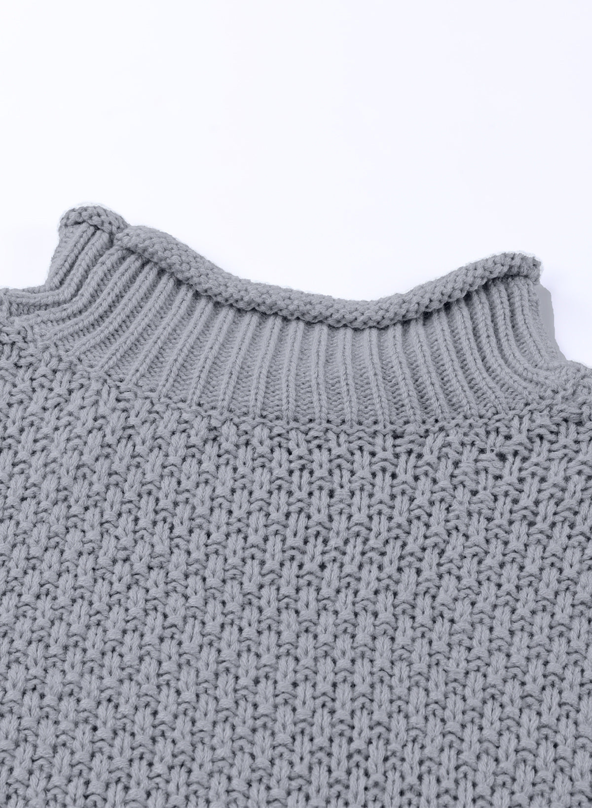 Women's Fashion Cable Knit Turtleneck Sweater Casual Thick Tops Long Sleeve Pullover