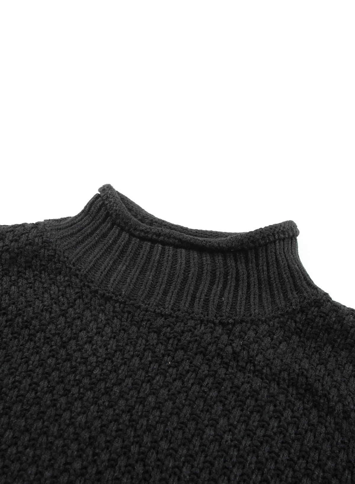 Women's Fashion Cable Knit Turtleneck Sweater Casual Thick Tops Long Sleeve Pullover