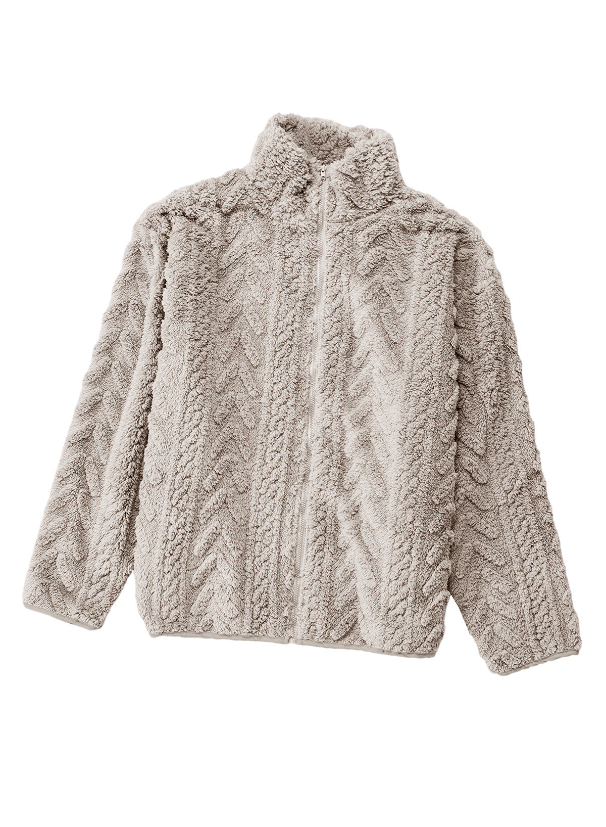 Dokotoo Winter Fleece Jacket for Women 2026 Zipper Casual Coat with Pockets