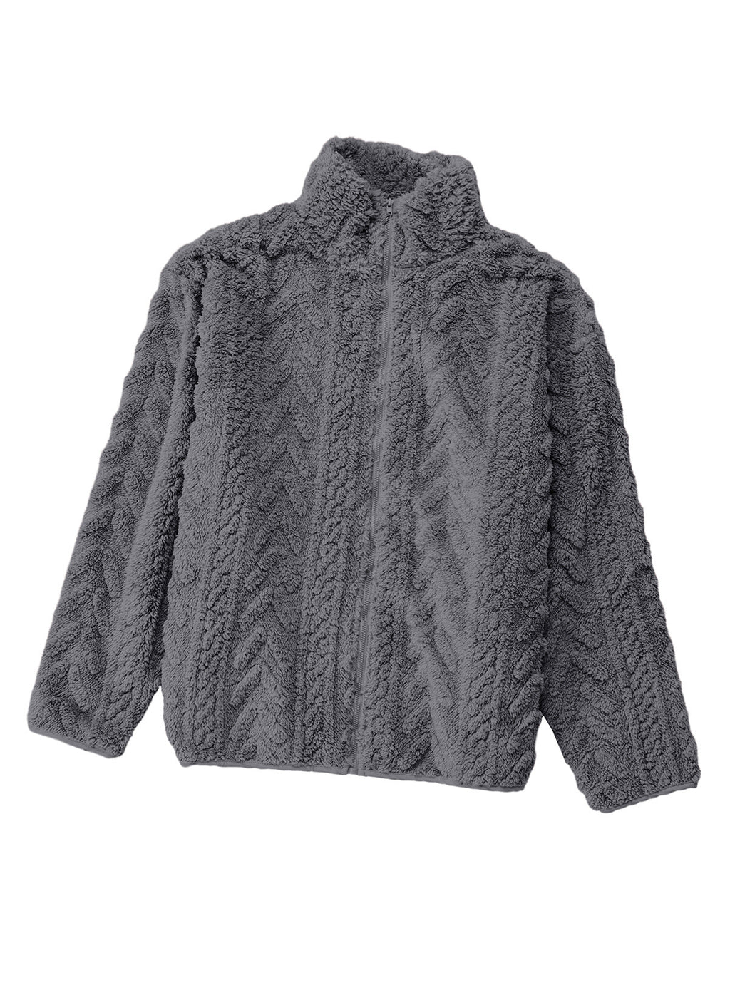 Dokotoo Winter Fleece Jacket for Women 2026 Zipper Casual Coat with Pockets