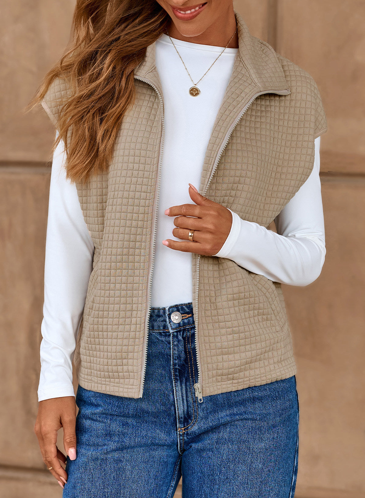 Dokotoo Womens Vest Tops 2026 Fall Cap Sleeve Waffle Knit Vests