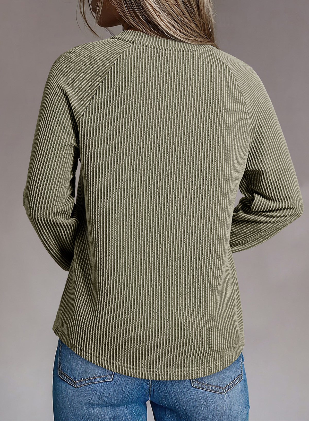 Dokotoo Spring Tops for Women 2026 Long Sleeve Ribbed Knit Teacher Shirts