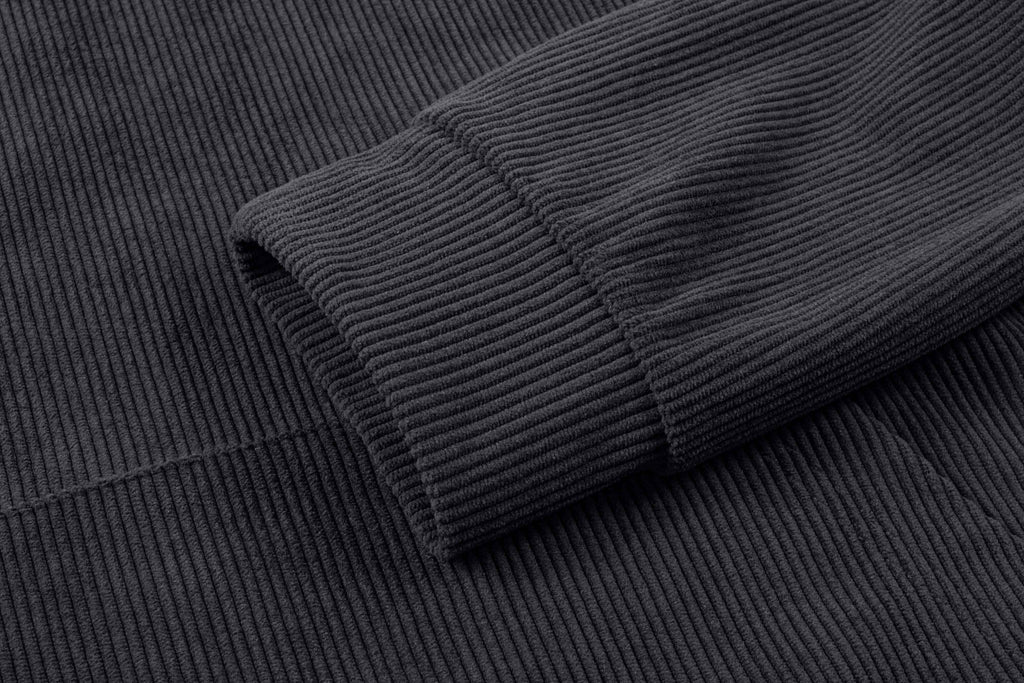 Dokotoo Men Men's Corduroy Sweatshirt Casual Long Sleeve Stand Collar Knitted Pullover Button Sweaters with Pockets