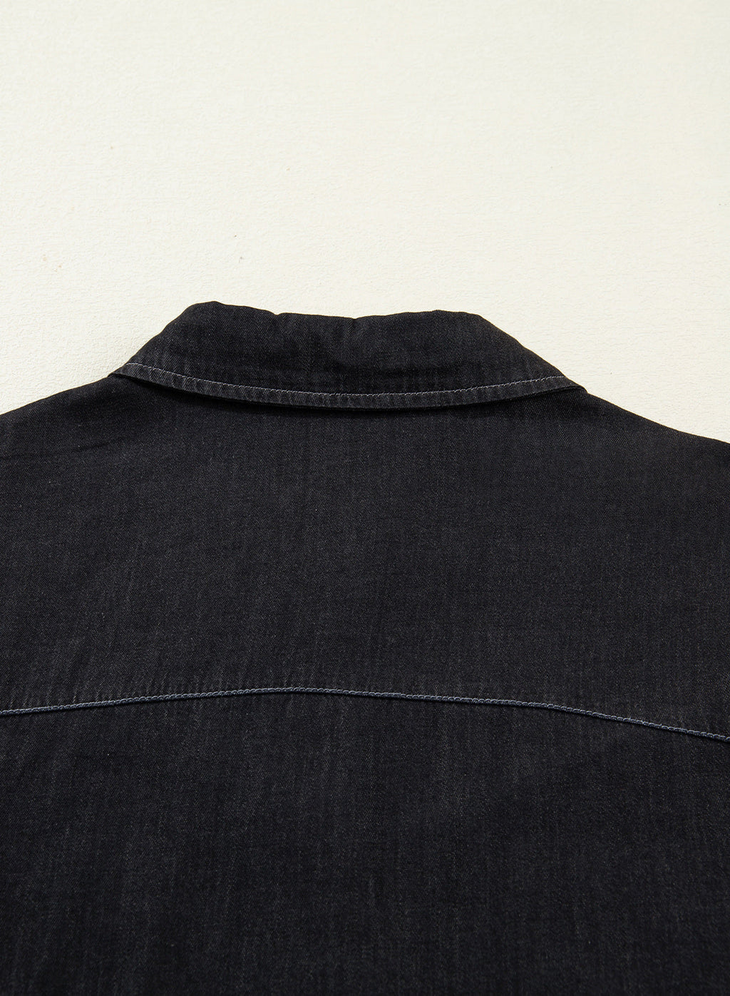 Denim jacket with diamonds