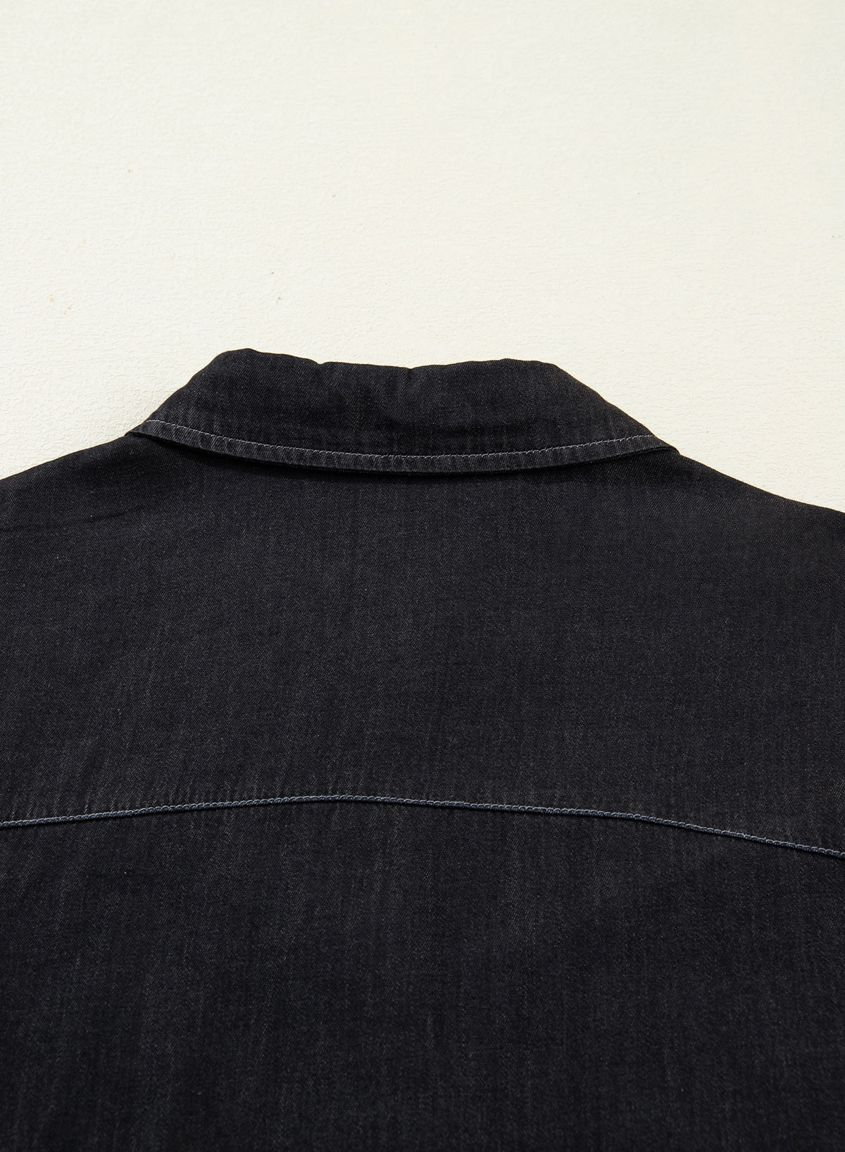 Denim jacket with diamonds