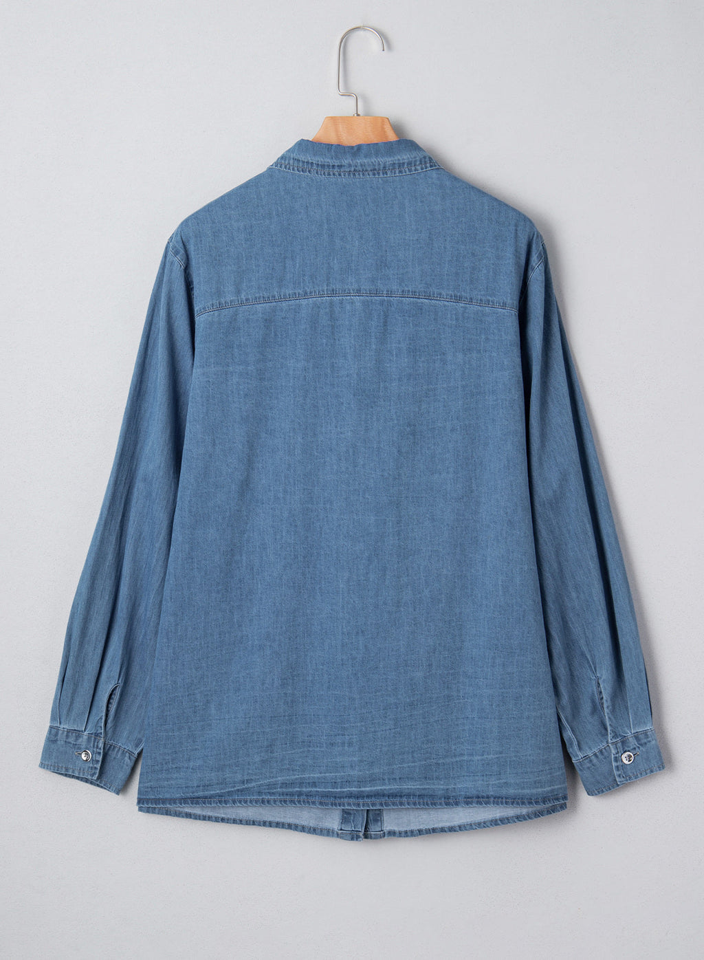 Denim jacket with diamonds