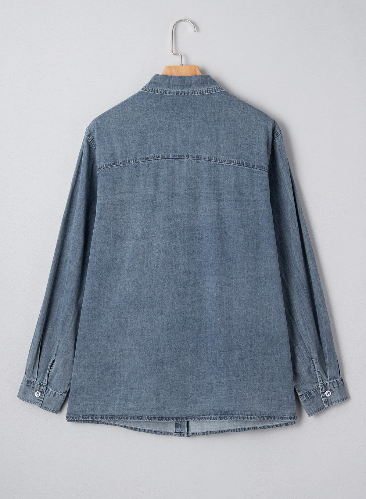 Denim jacket with diamonds