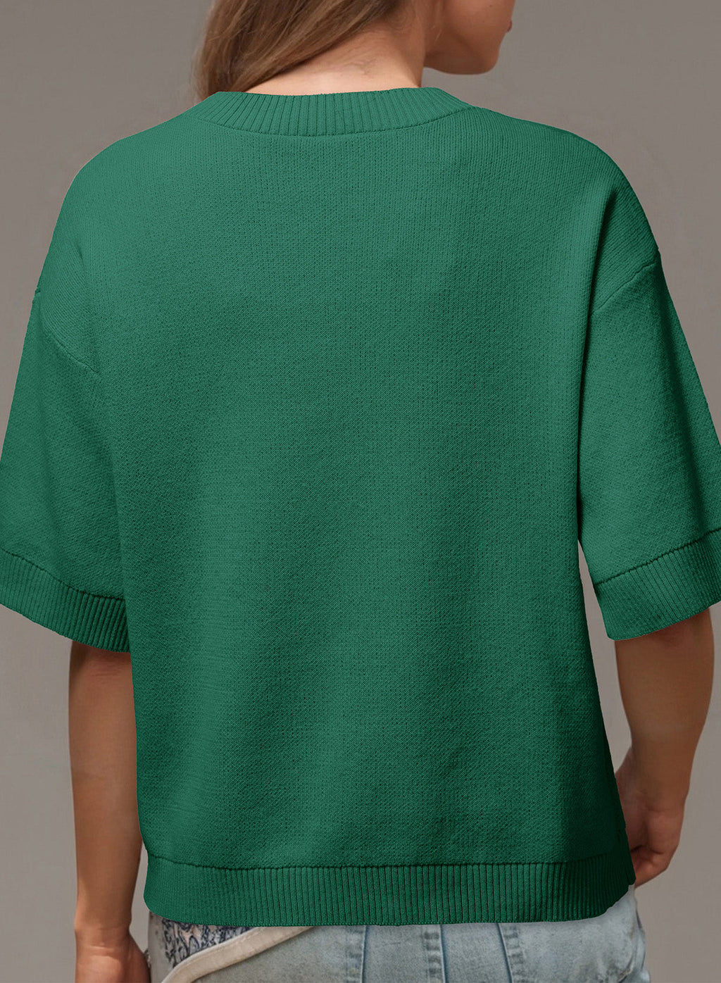 The Goldie Crew-Neck Cashmere Sweater