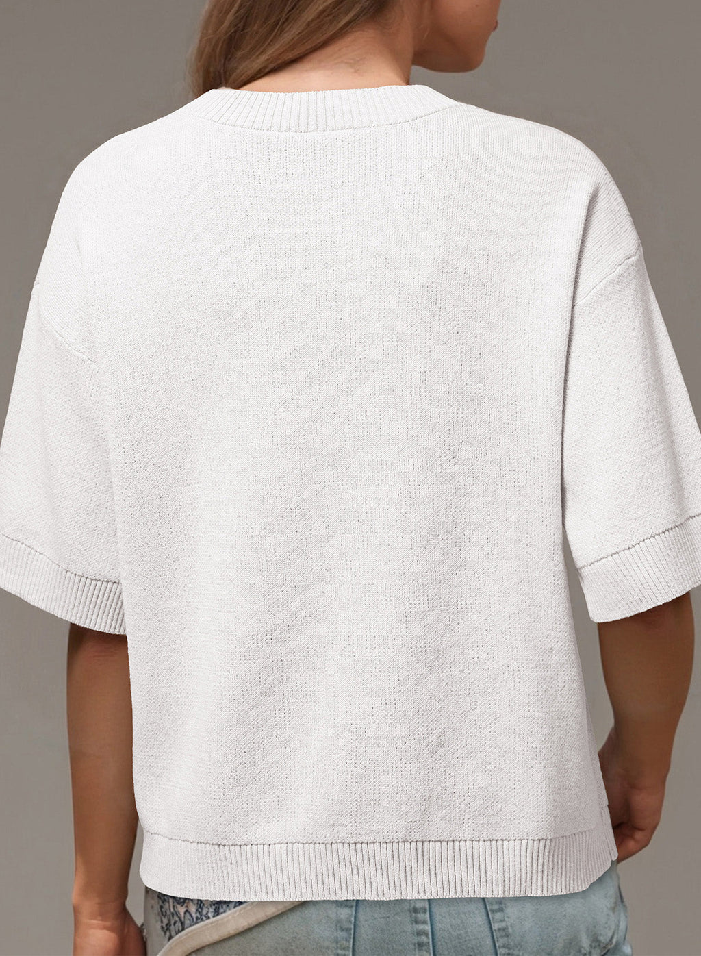 The Goldie Crew-Neck Cashmere Sweater