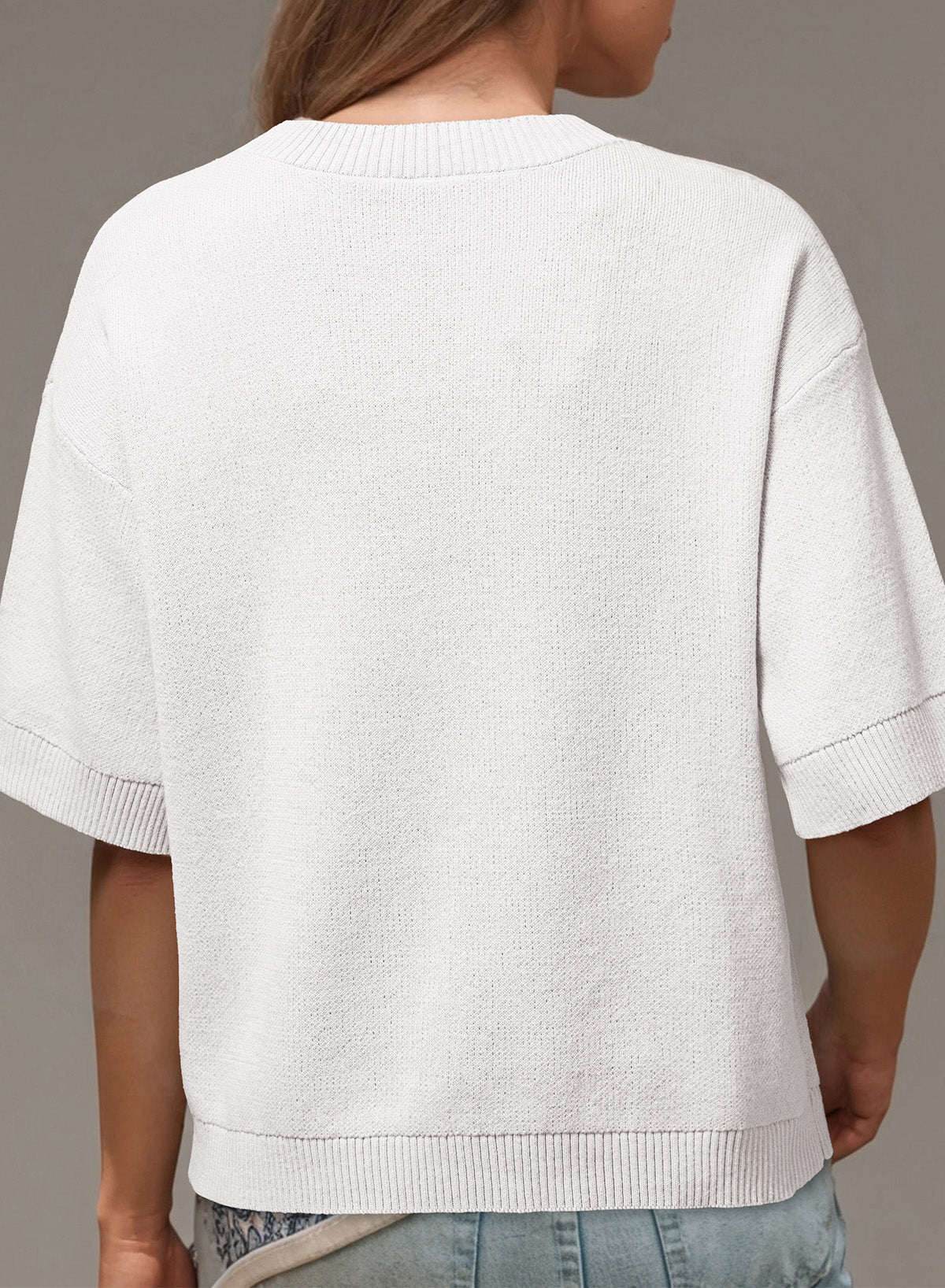 The Goldie Crew-Neck Cashmere Sweater
