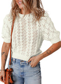 Hollow sweater T-shirt
