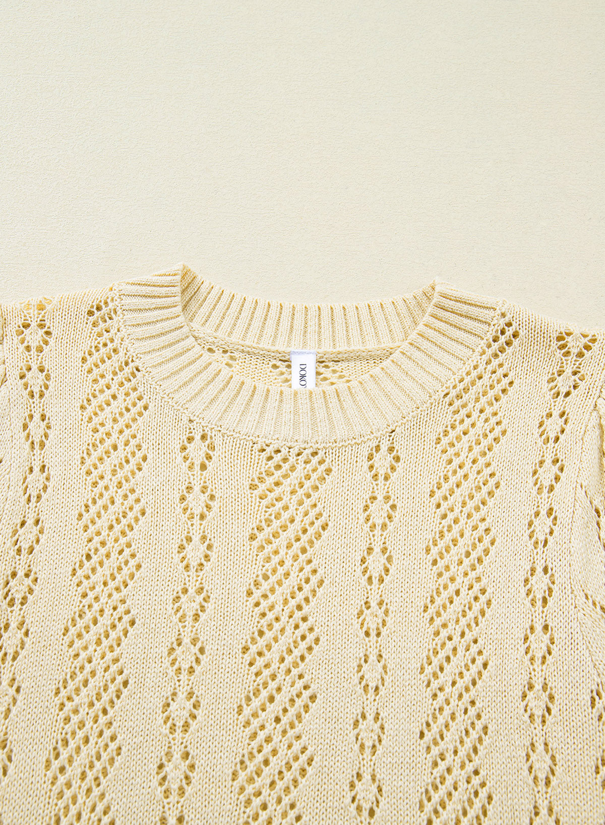Hollow sweater T-shirt