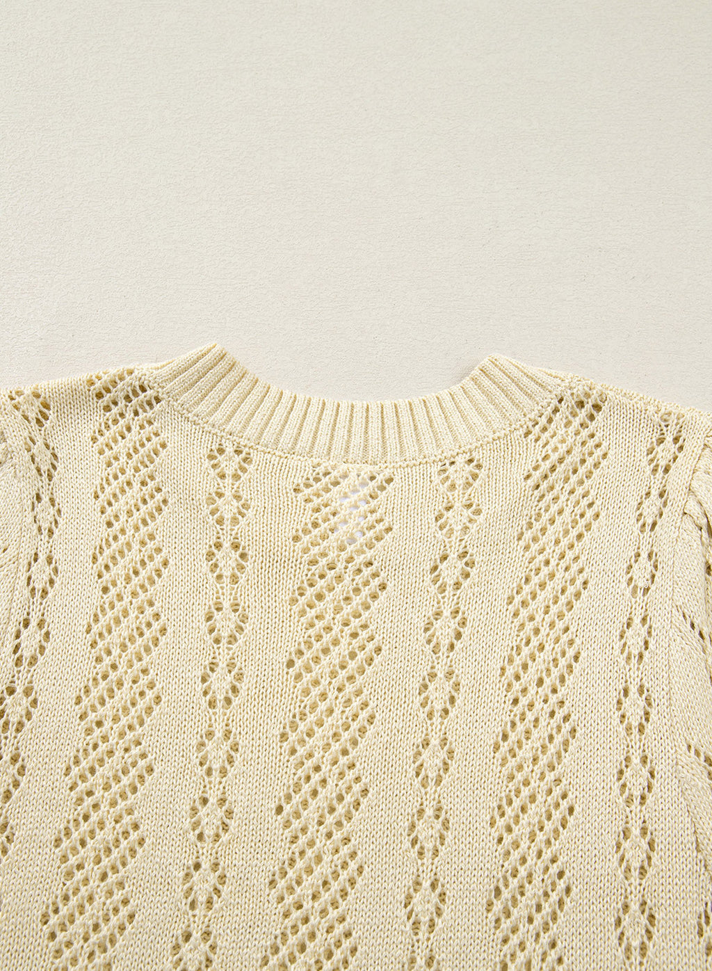 Hollow sweater T-shirt