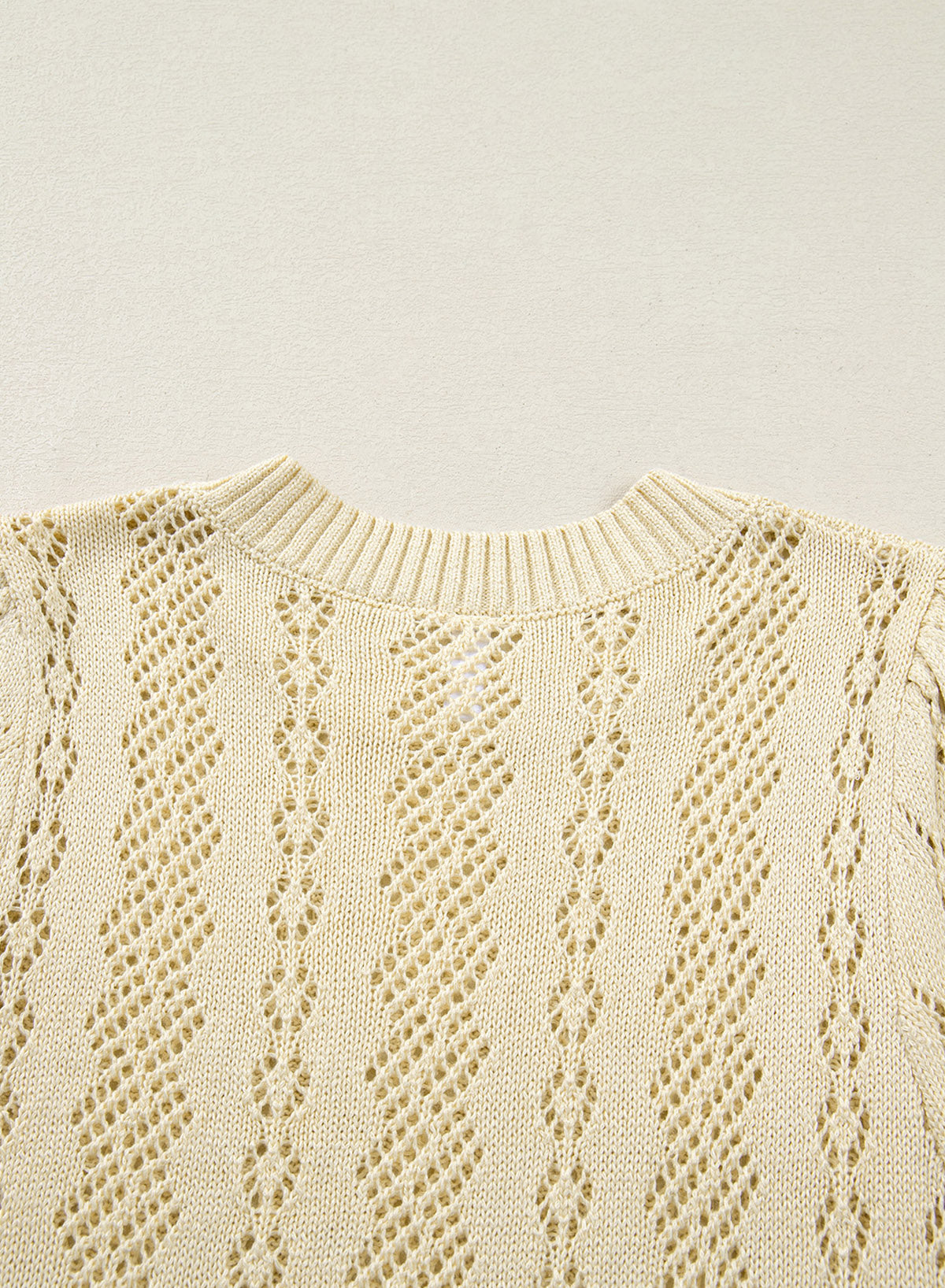 Hollow sweater T-shirt