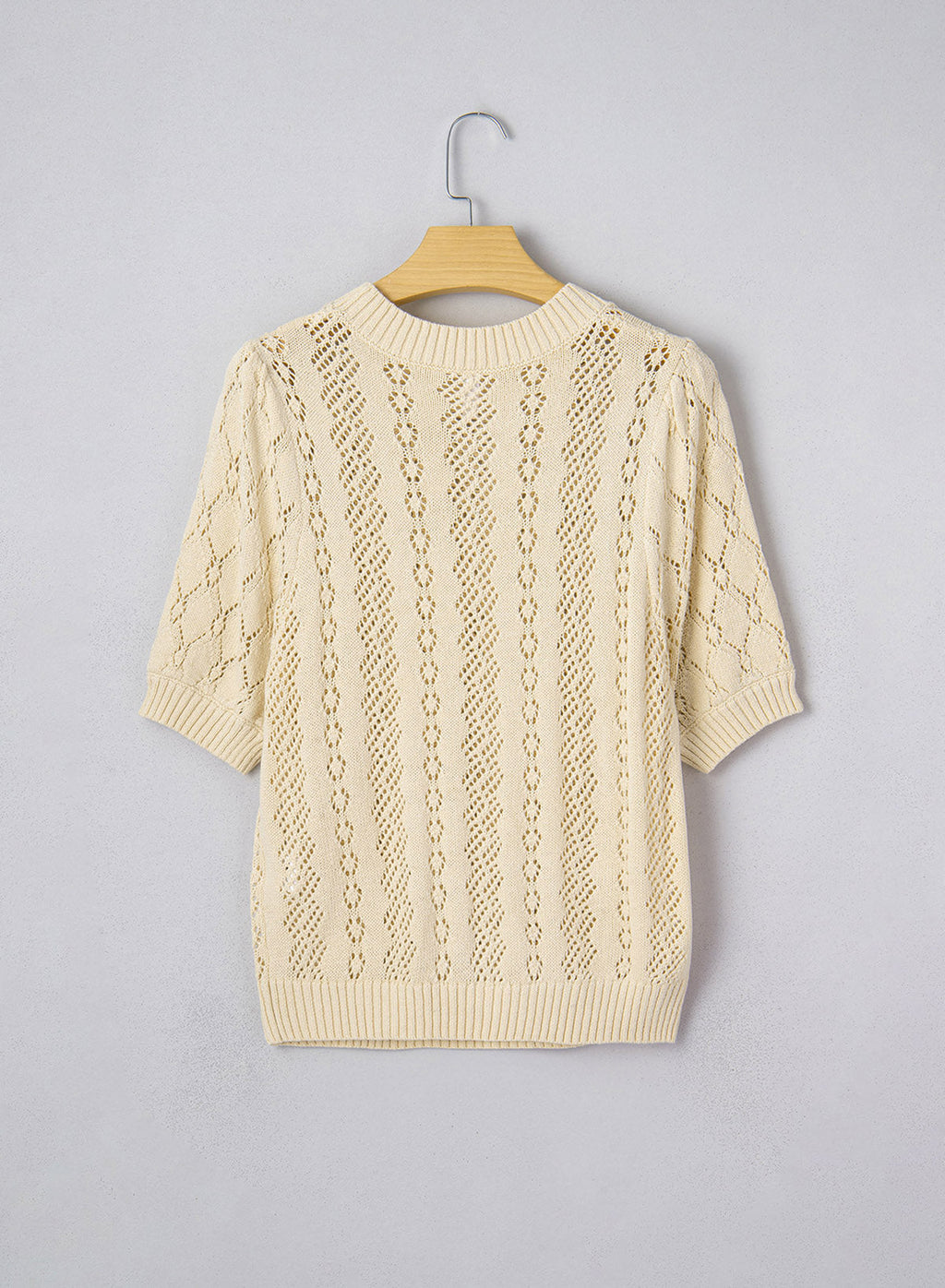 Hollow sweater T-shirt