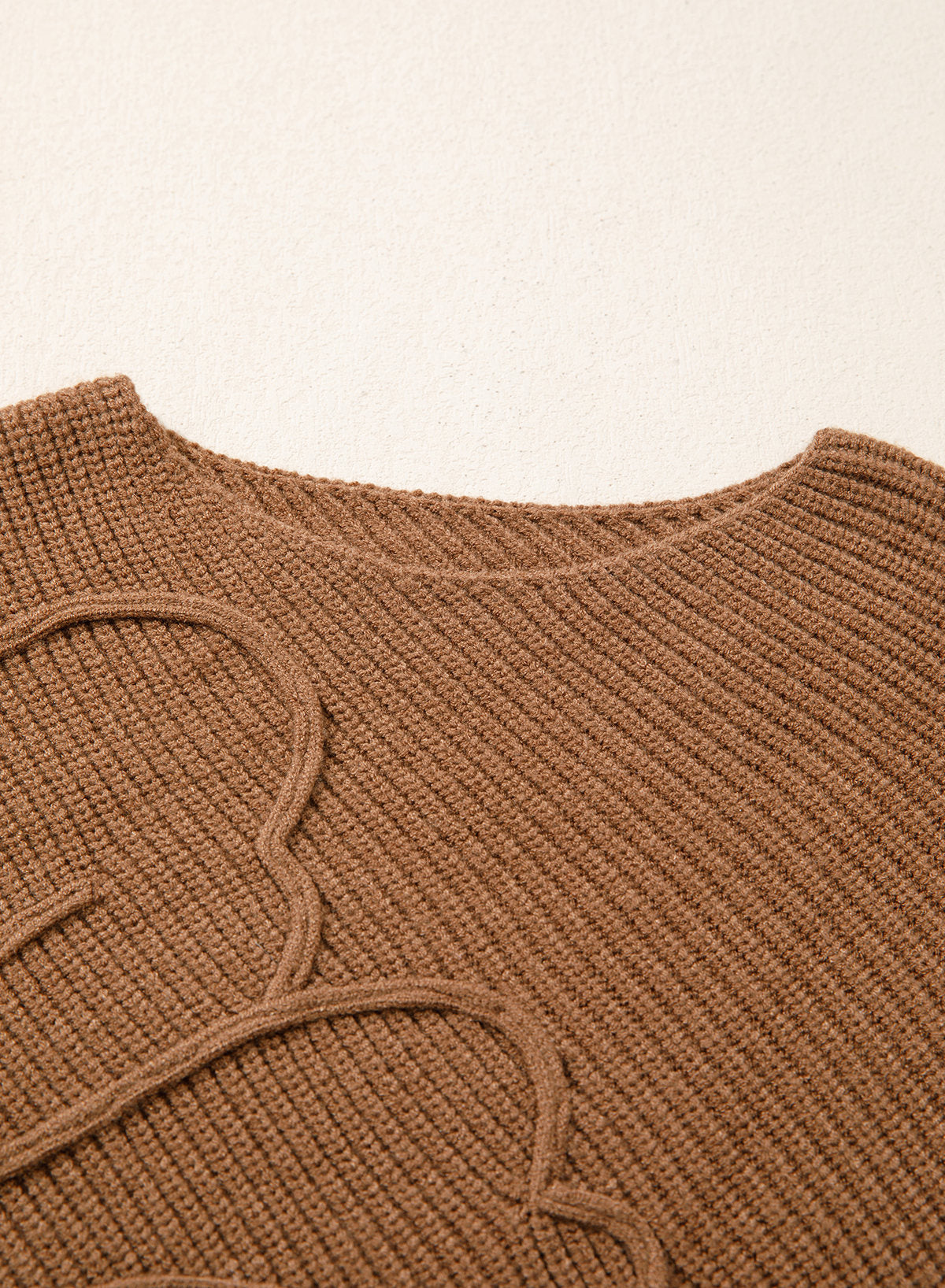 Women's Fall Sweaters Asymmetrical Poncho Knit Pullover Tops