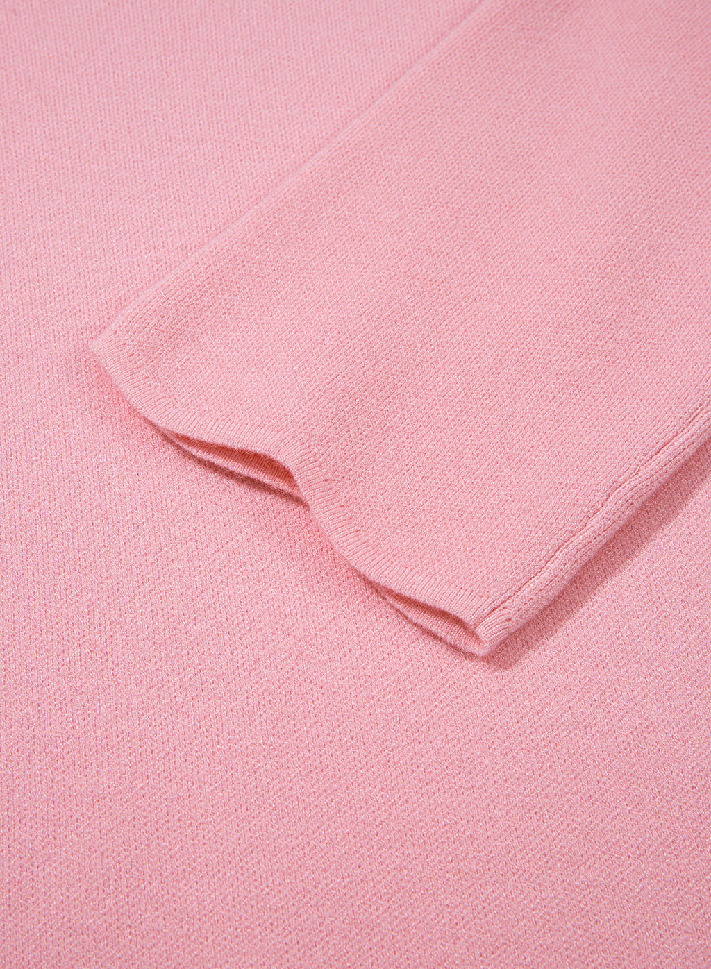 Sweaters for Women 3/4 Sleeve Scalloped Hem Top