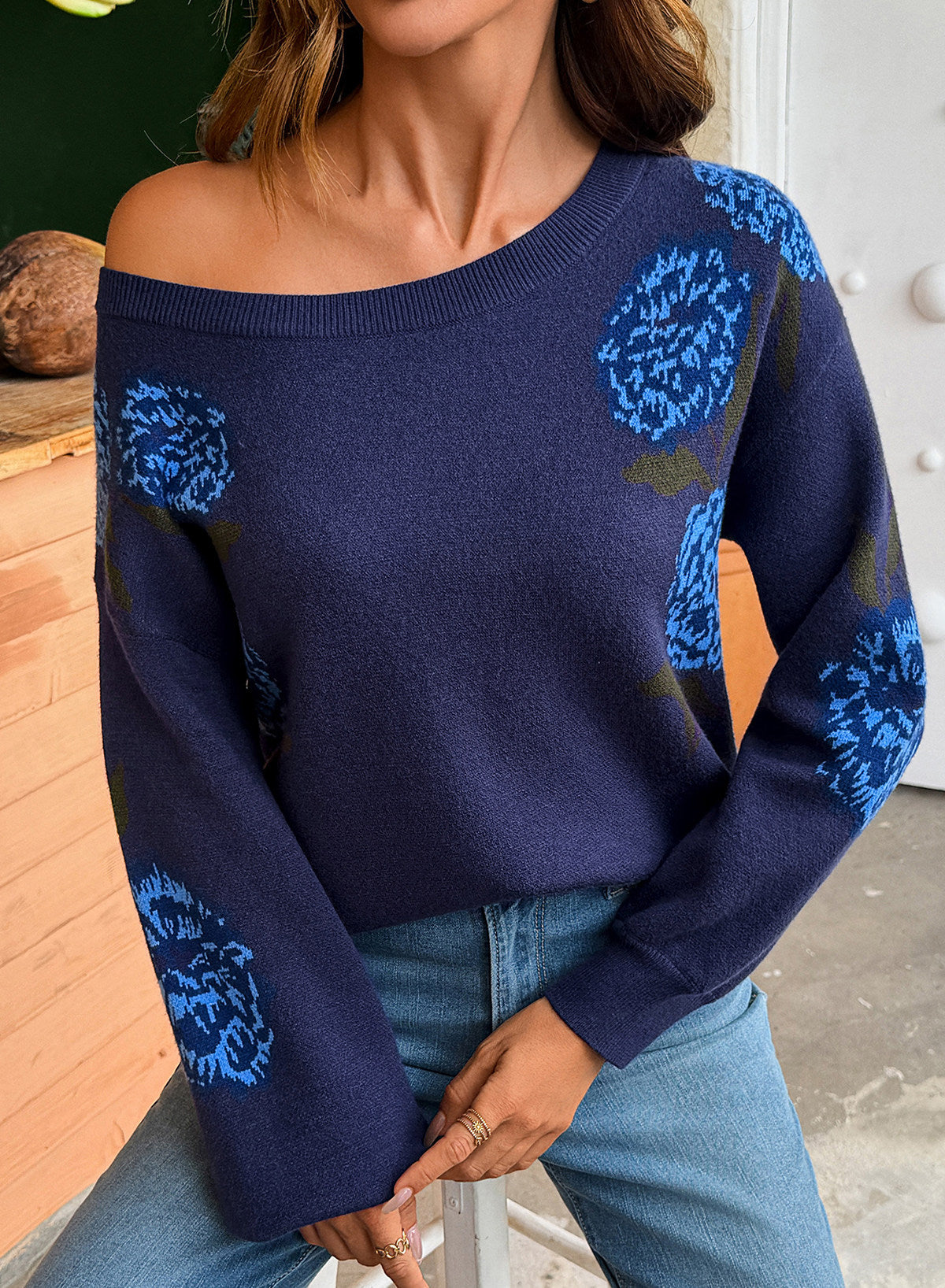 Dokotoo Womens Sweaters 2026 Crewneck Long Sleeve Fall Tops