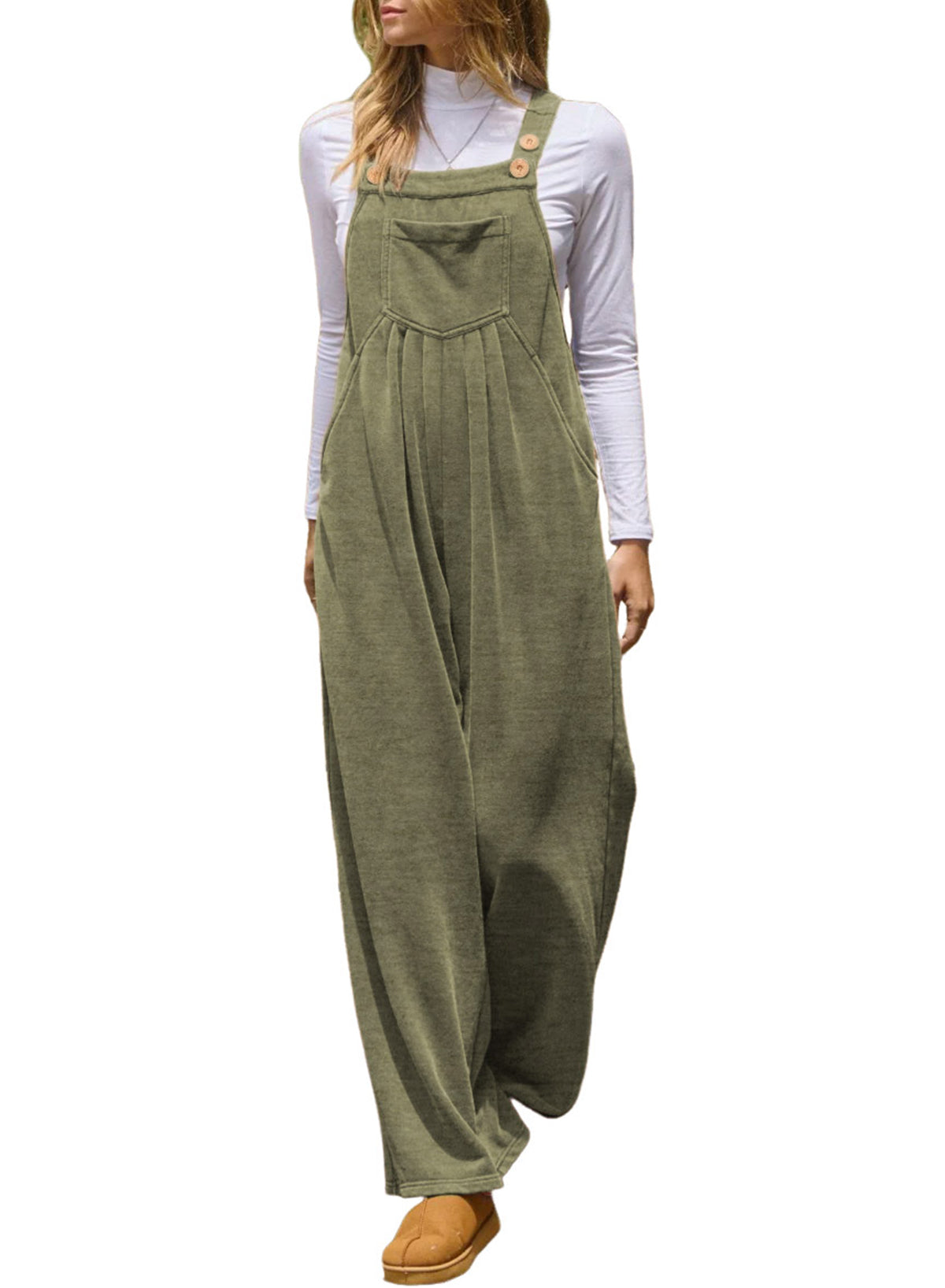Dokotoo Women's Casual Overalls Fall Baggy Jumpsuits