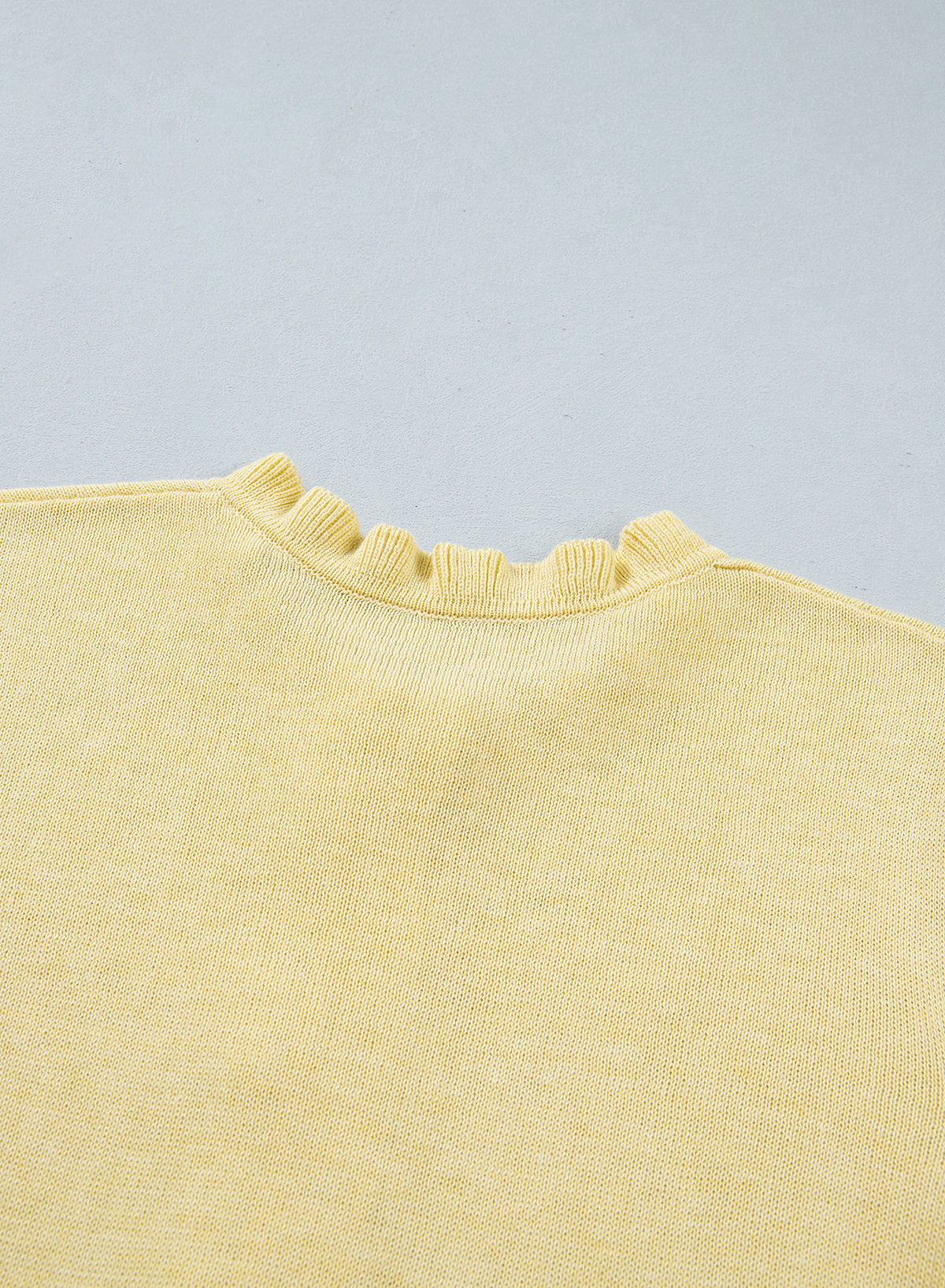 Solid color cardigan sweater