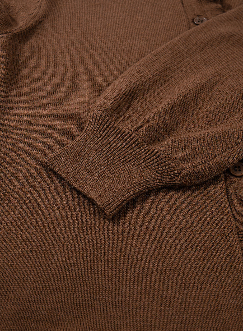 Solid color cardigan sweater