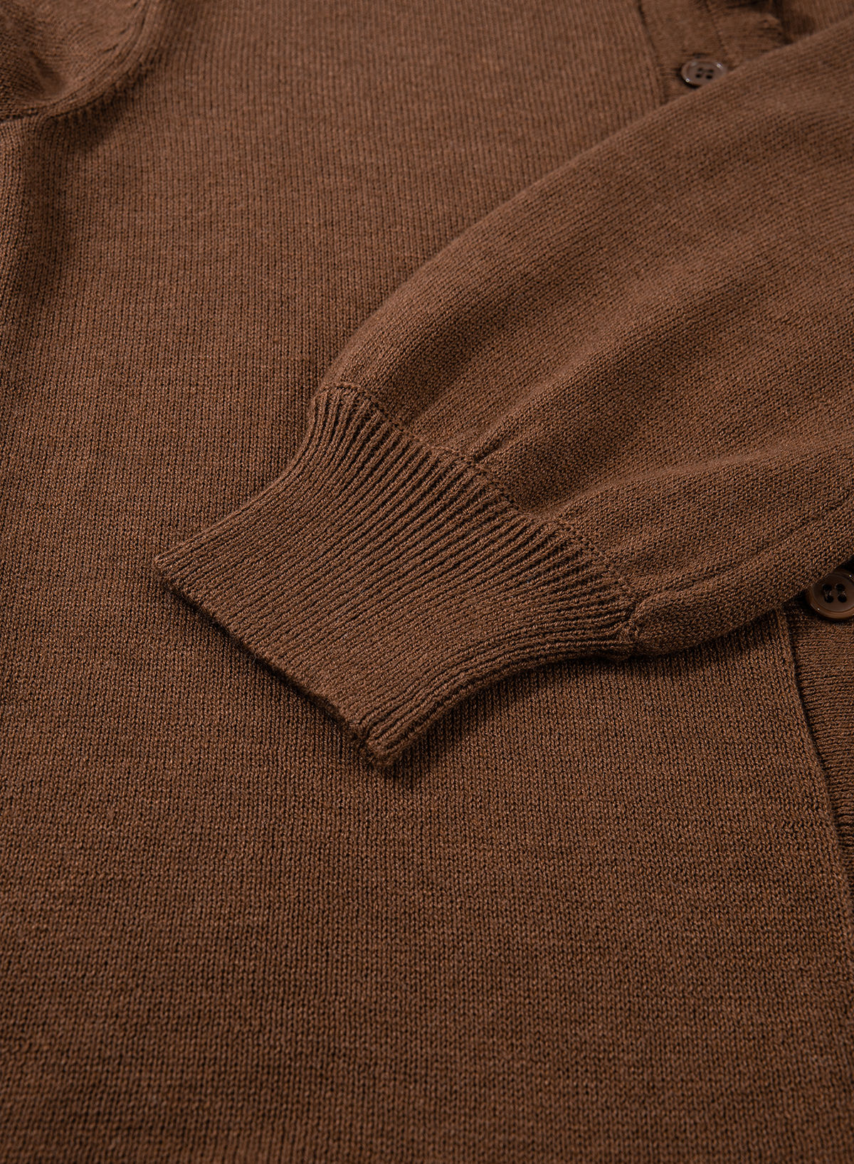 Solid color cardigan sweater