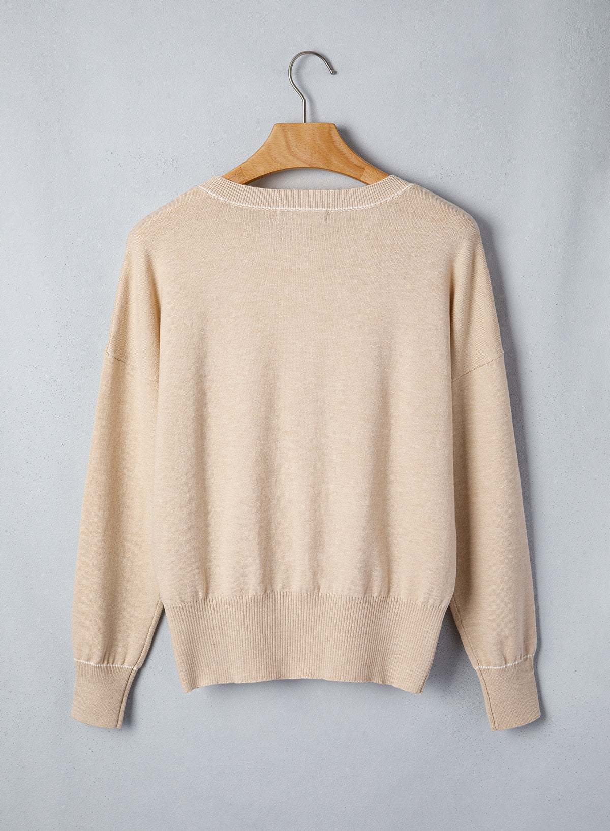 Sweaters for Women Casual Long Sleeve Asymmetrical Sweaters