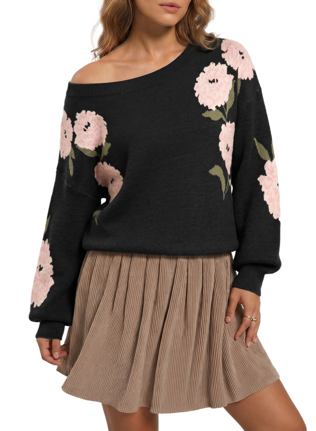 Dokotoo Womens Sweaters 2026 Crewneck Long Sleeve Fall Tops