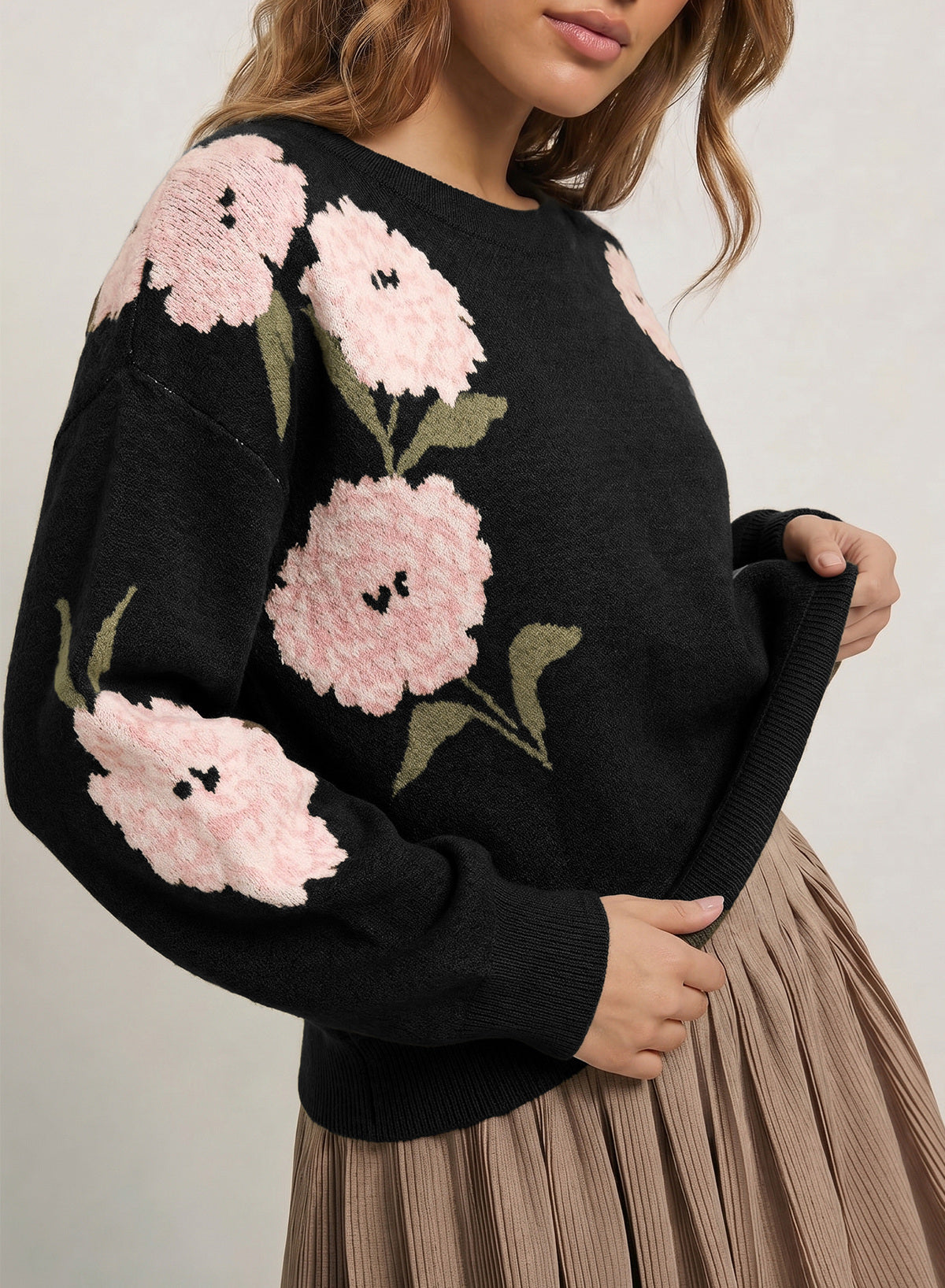 Dokotoo Womens Sweaters 2026 Crewneck Long Sleeve Fall Tops