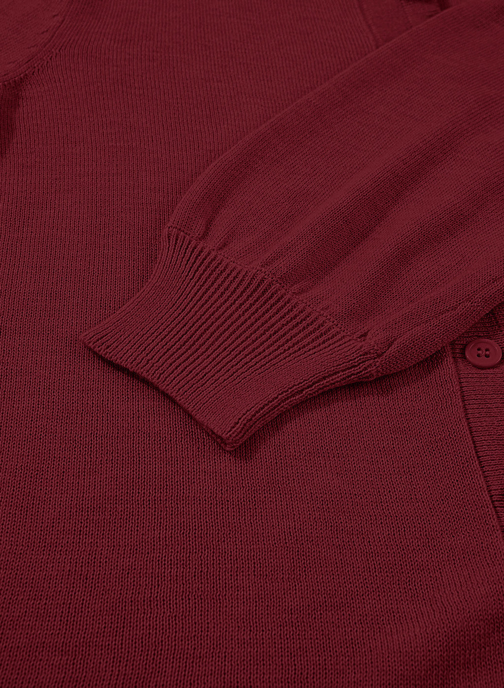 Solid color cardigan sweater
