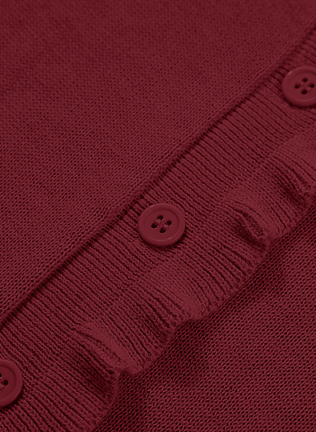 Solid color cardigan sweater