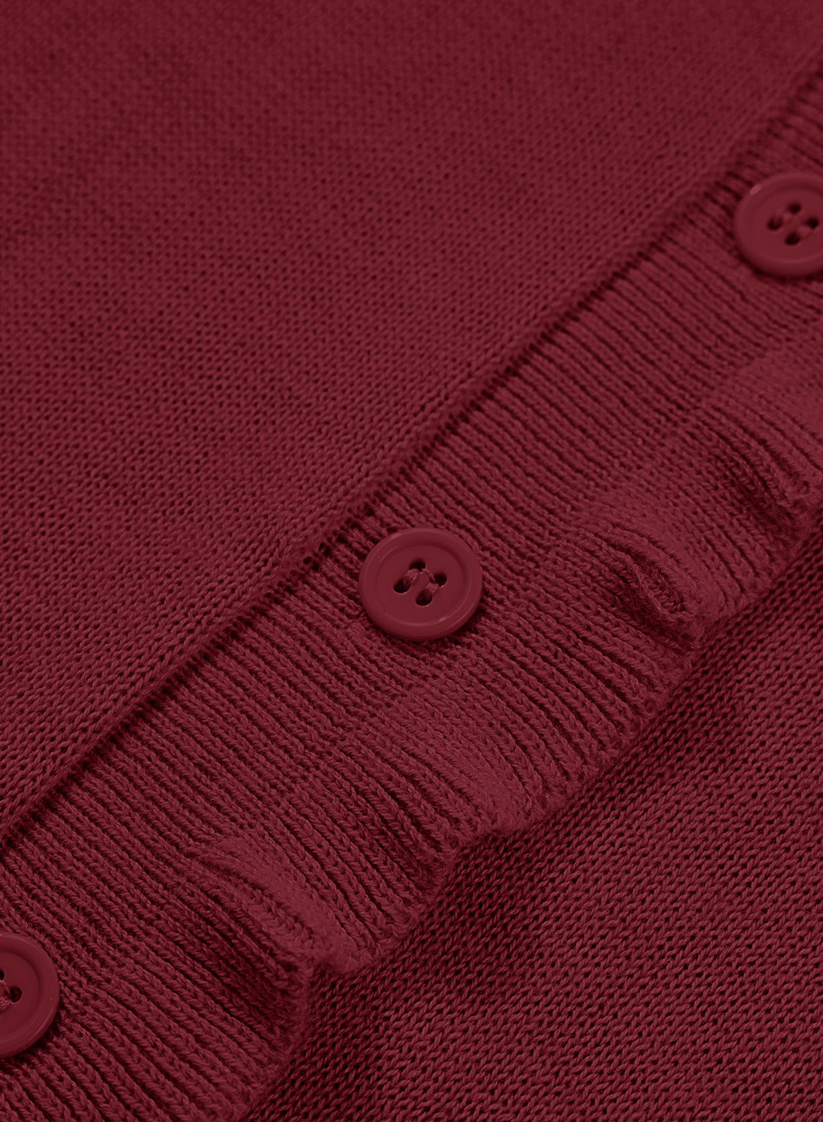 Solid color cardigan sweater