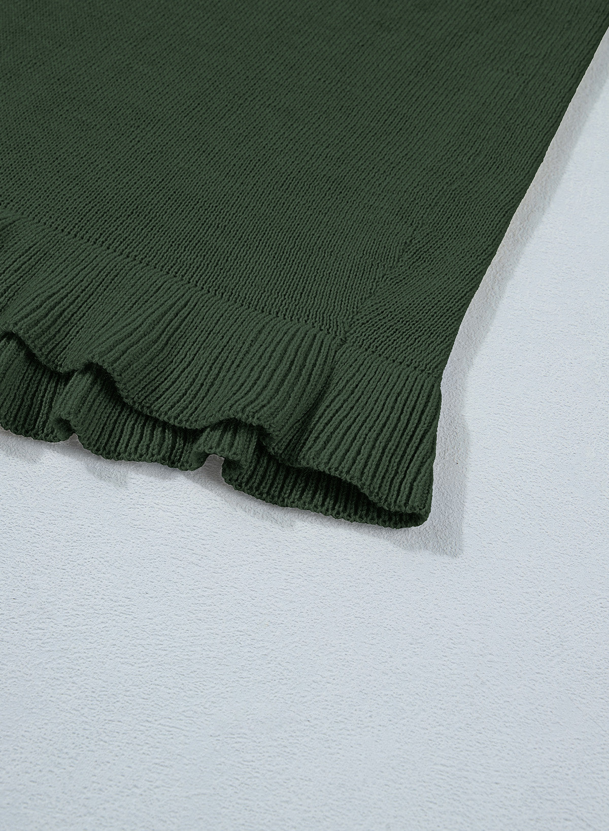 Solid color cardigan sweater