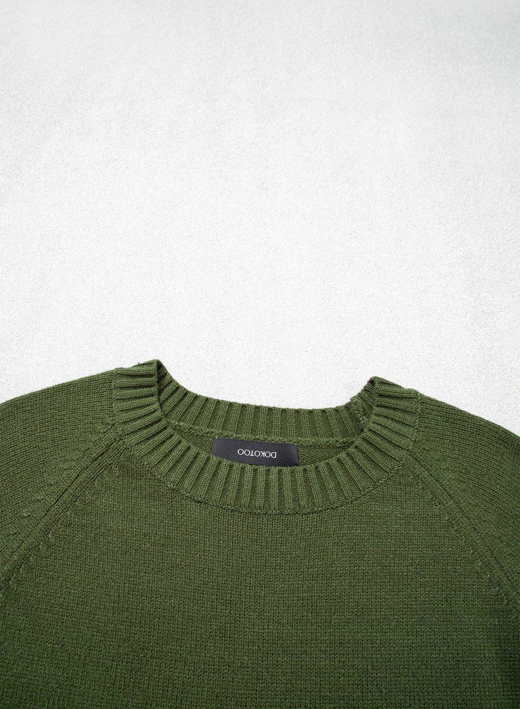 Womens Sweaters 3/4 Button Sleeve Crewneck Pullover Sweater Tops