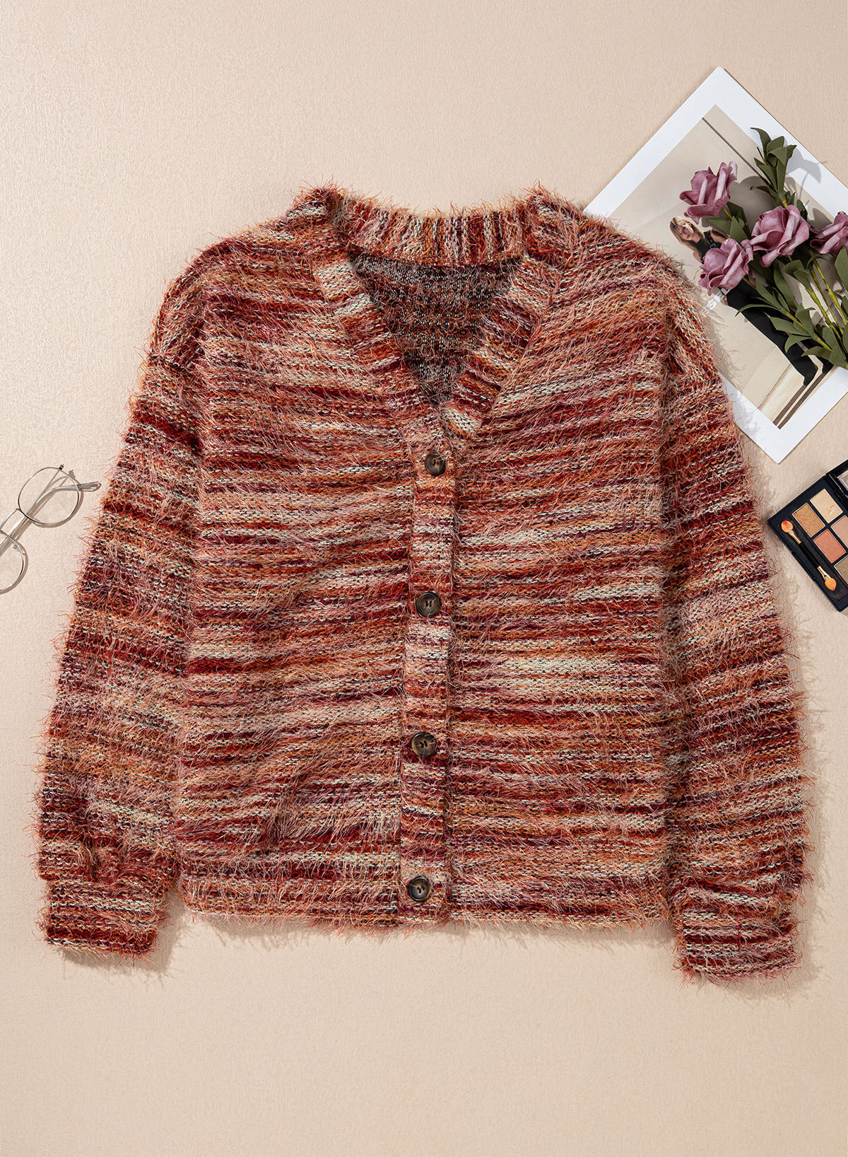 Oversized Textured Cardigan Spring Casual Y2k 90's Stripe Knit Airport Holiday Cardigan Fall Winter Evening Party Elegant Sweater Spring