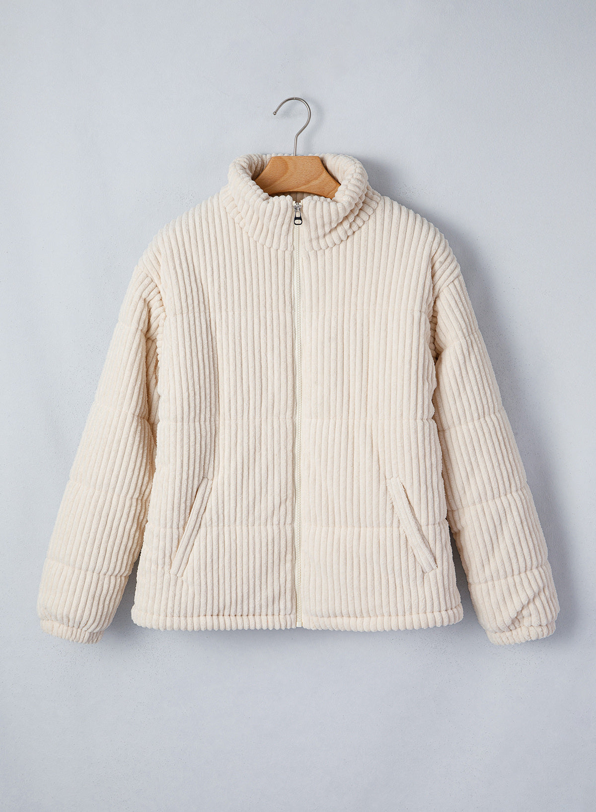 Corduroy Padded Coat In Fall/Winter