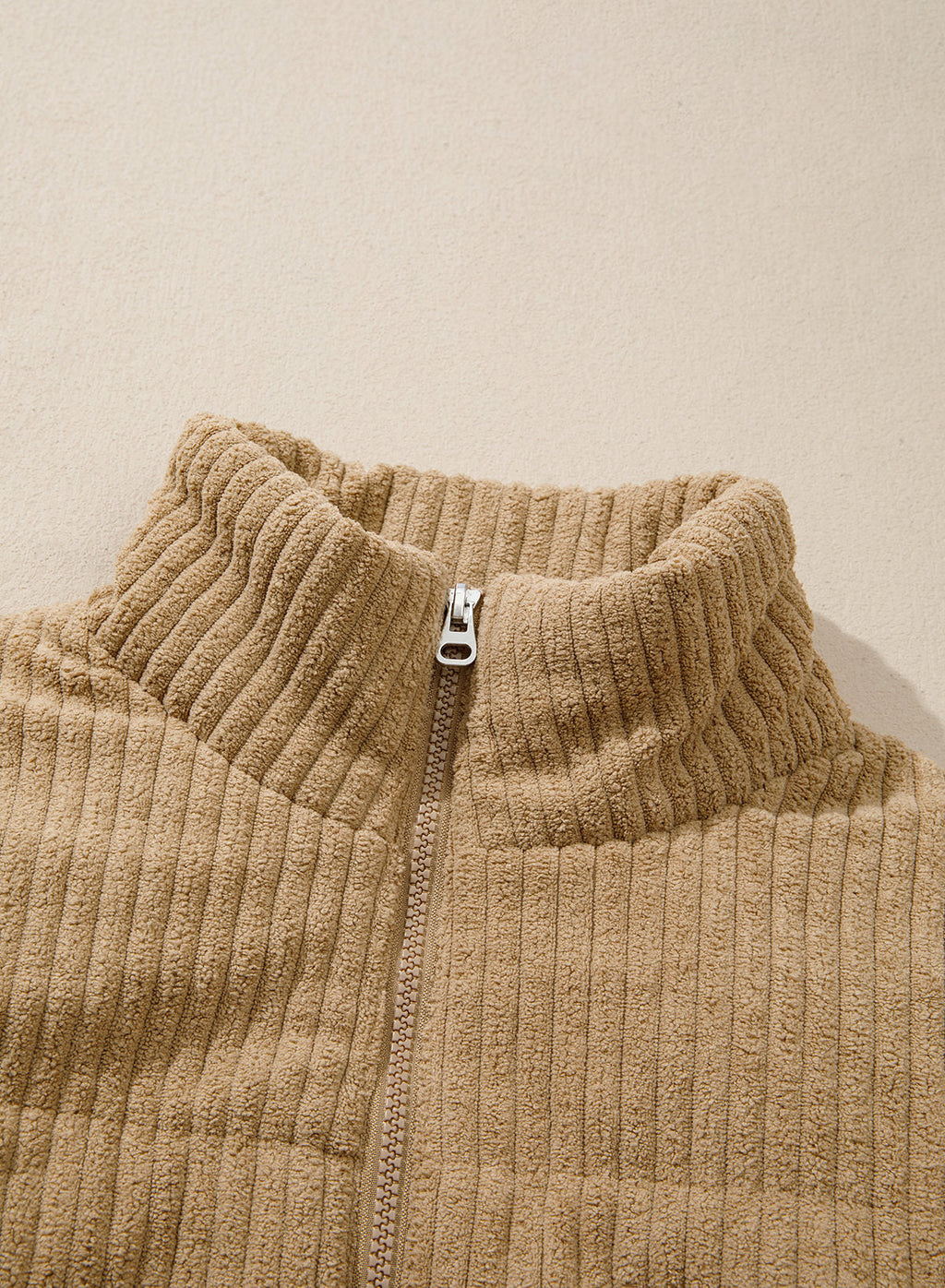 Corduroy Padded Coat In Fall/Winter