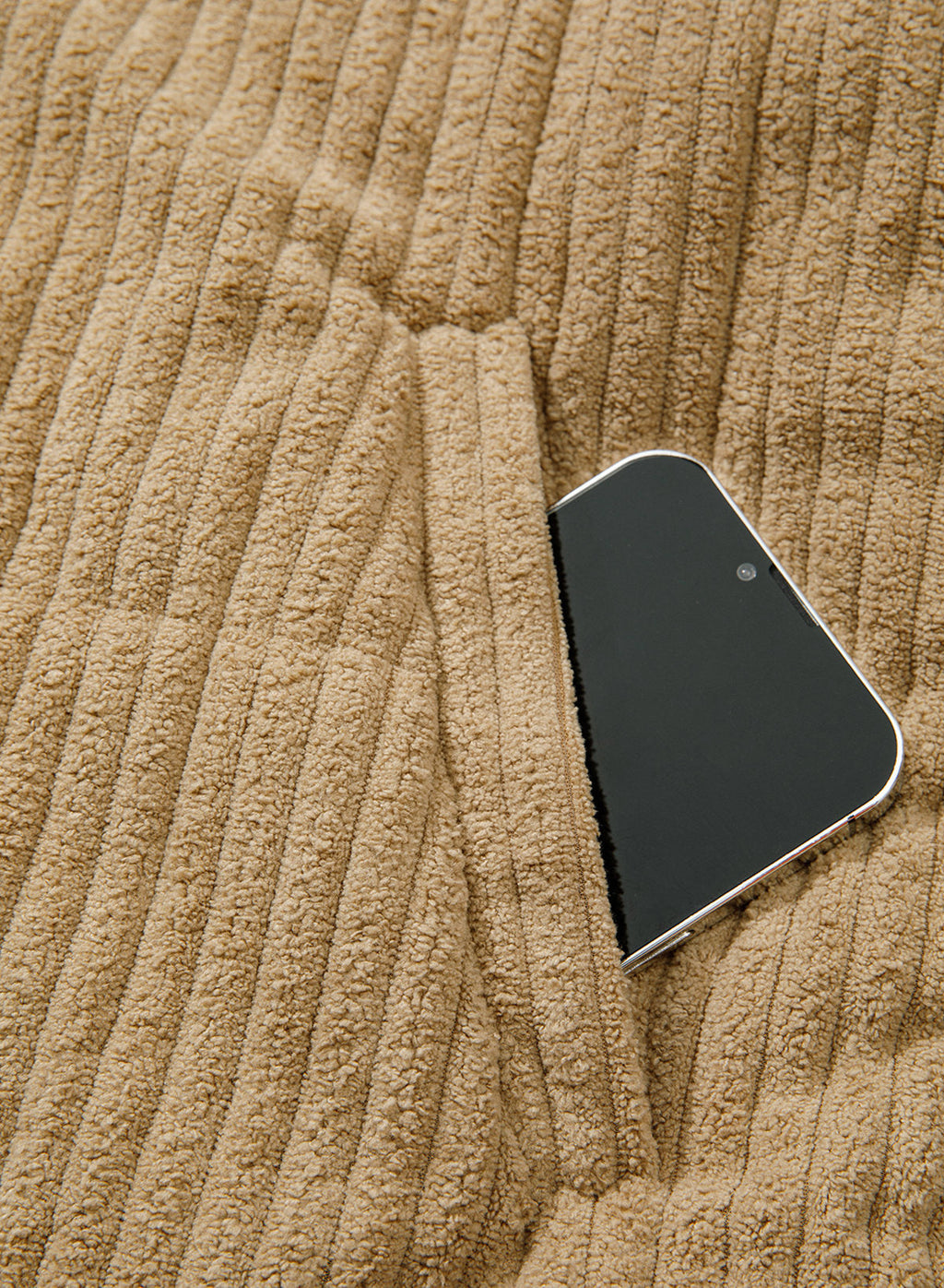 Corduroy Padded Coat In Fall/Winter