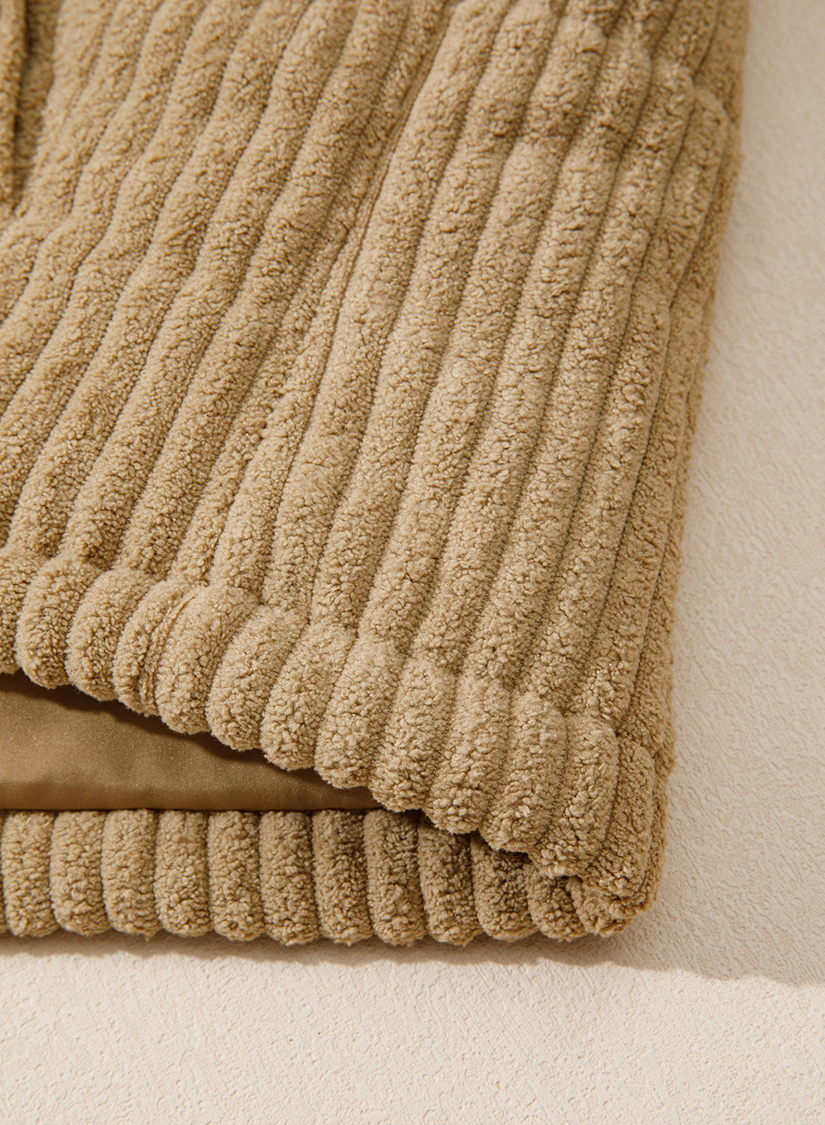 Corduroy Padded Coat In Fall/Winter