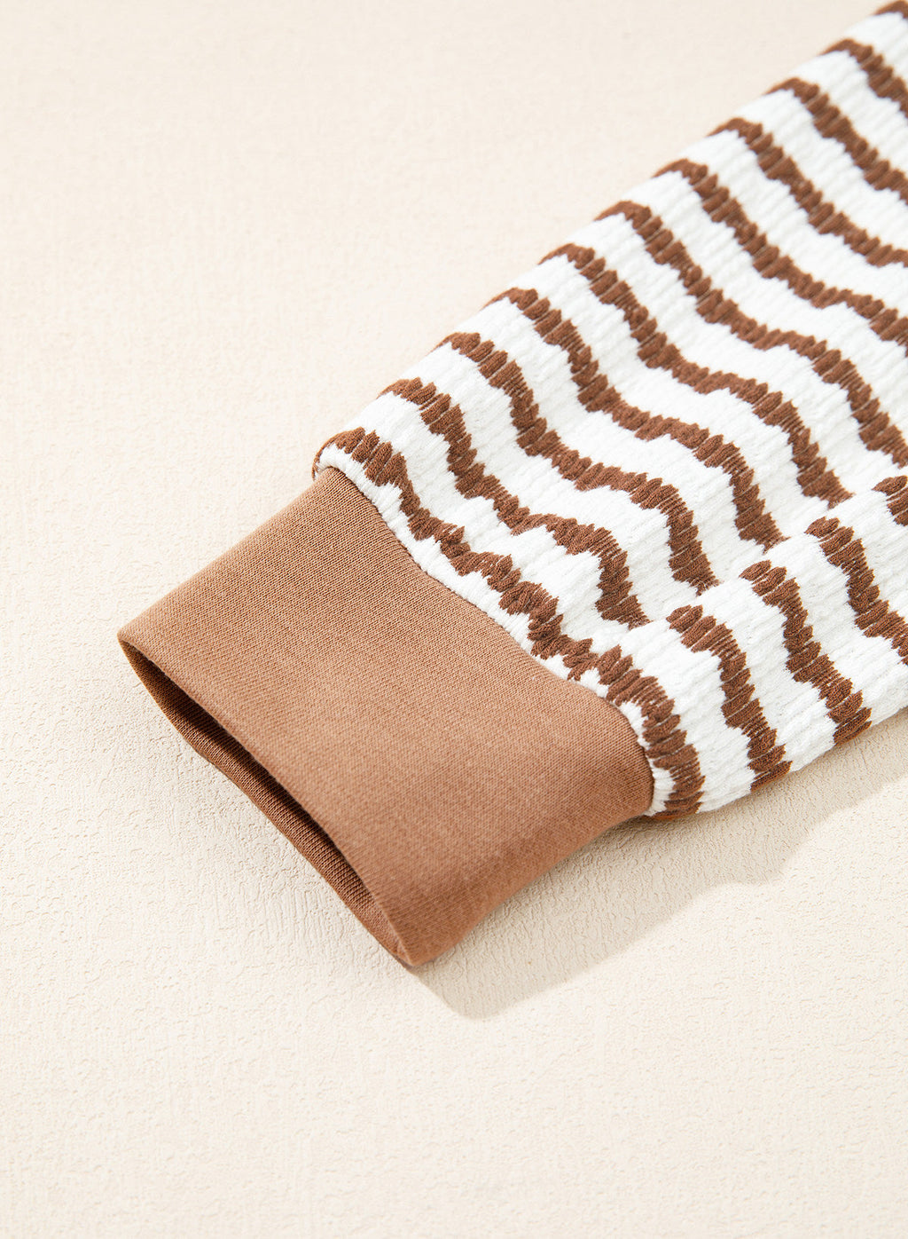 Dokotoo Oversized Henley Neck Sweatshirt for Women Striped Pullover Tops