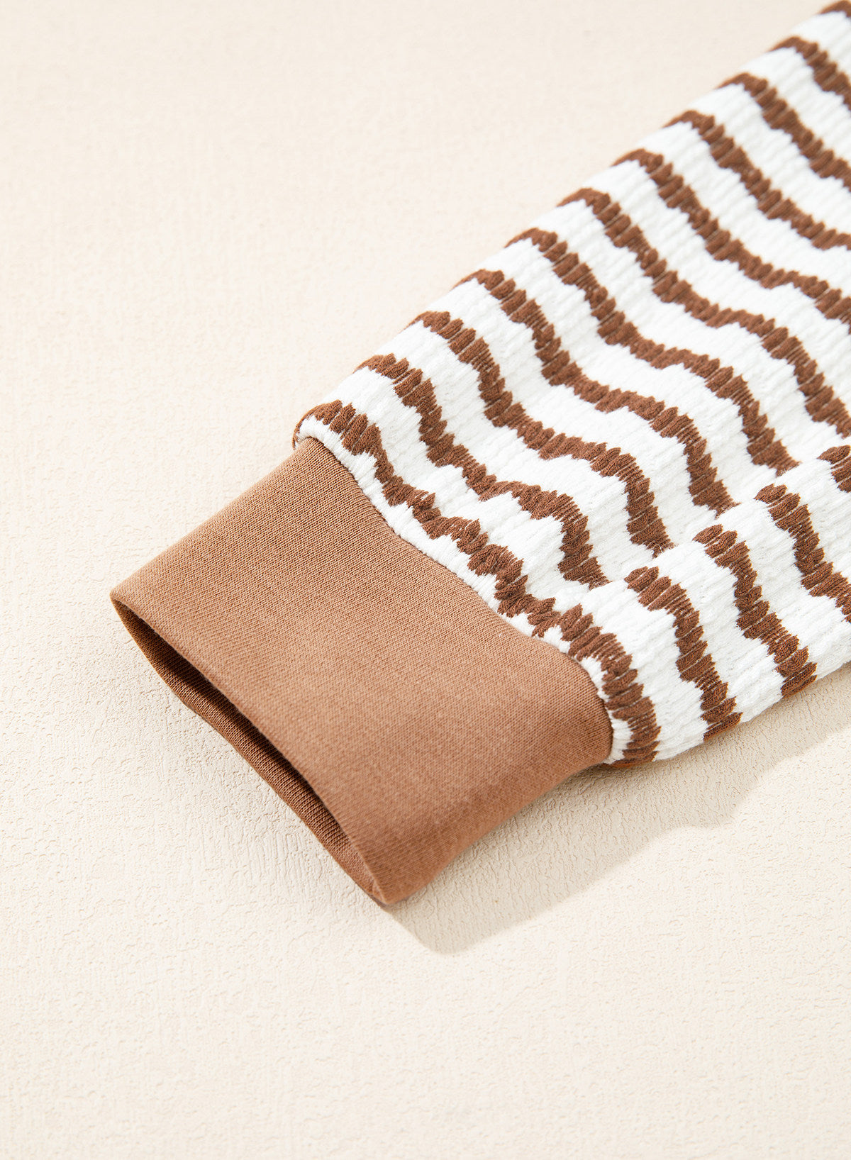 Dokotoo Oversized Henley Neck Sweatshirt for Women Striped Pullover Tops