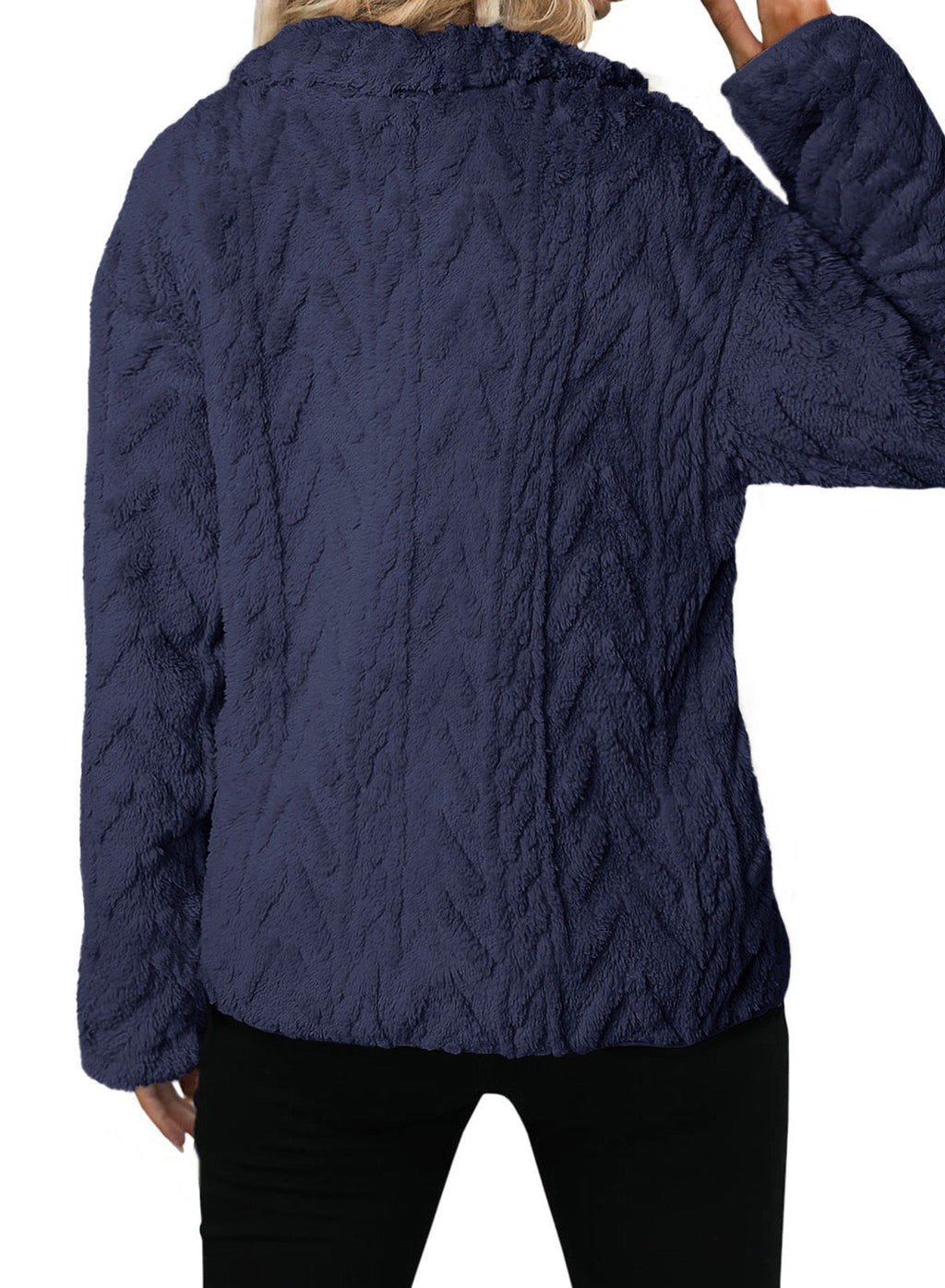 Dokotoo Winter Fleece Jacket for Women 2026 Zipper Casual Coat with Pockets