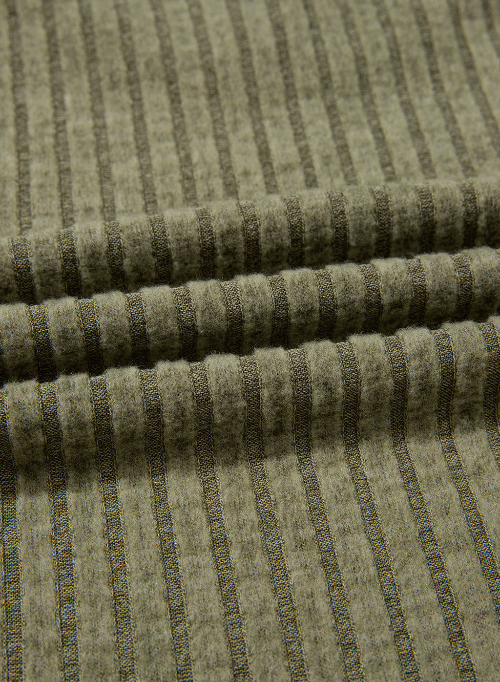 Solid Color Ribbed Knit Cowl Neck Sweater